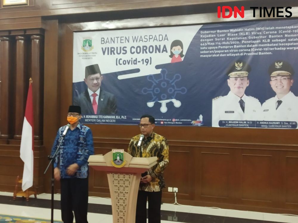 Gubernur Dorong Tangerang Raya Ajukan Status PSBB 