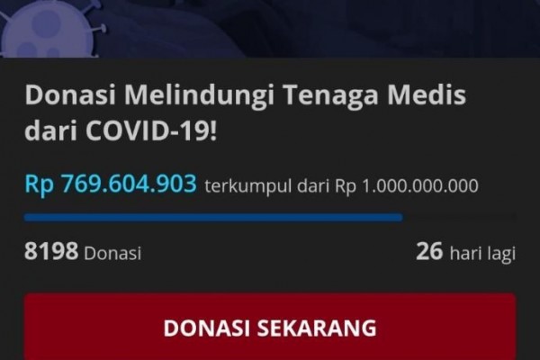 Bantu Tim Medis Atasi COVID-19, IDN Media Galang Dana di kitabisa.com
