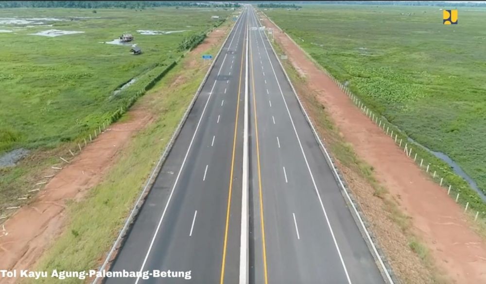 Jalan Tol Kapal Betung Ditargetkan Bisa Dilintasi Agustus 2023