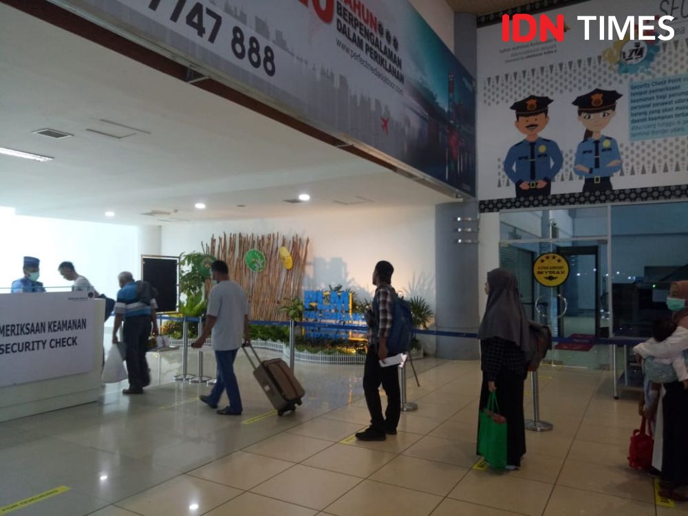 Bandara SMB II Palembang Tetap Beroperasi Meski Larangan Mudik