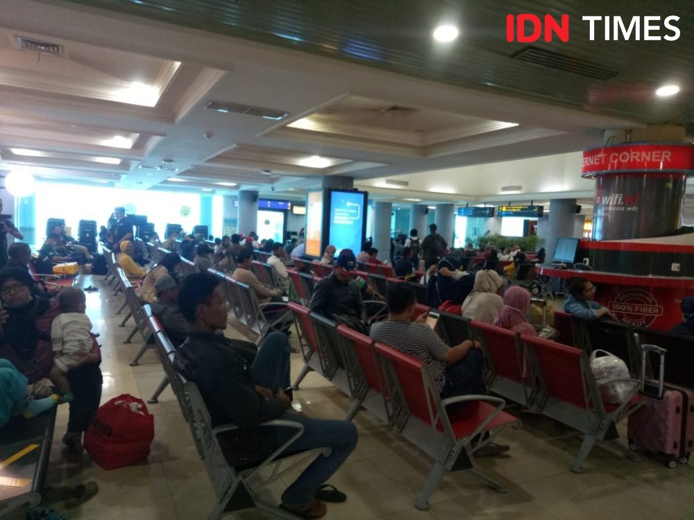 Penumpang Bandara SMB II Palembang Turun Hingga 2 Ribu Orang Per Hari
