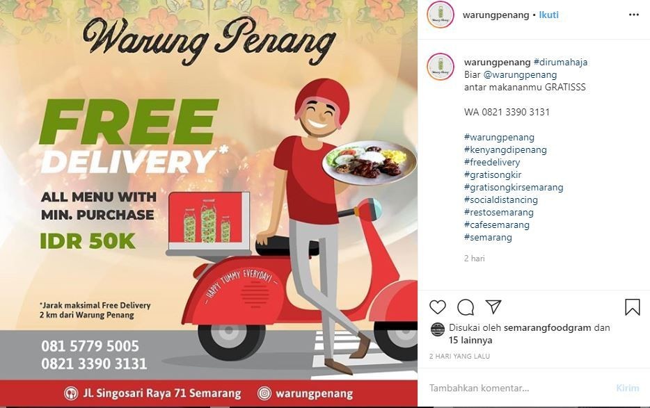5 Resto Mewah di Semarang yang Bisa Diorder Online, Mulai Rp15 Ribu