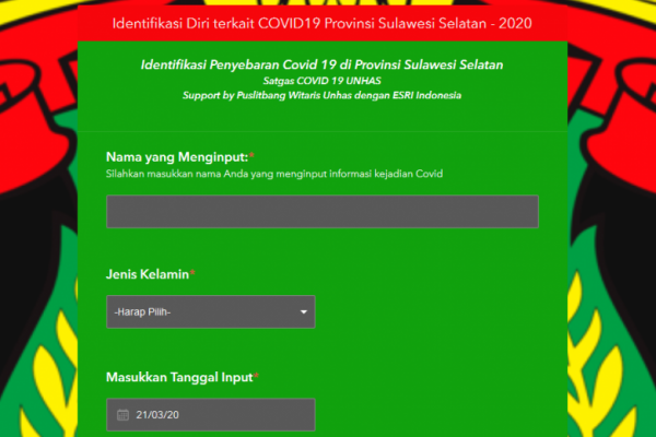 Unhas Ajak Masyarakat Petakan Potensi COVID-19 di Sulawesi Selatan