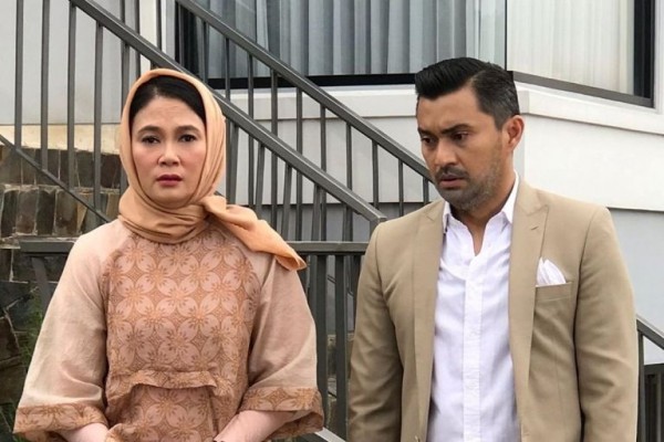 Main Satu Sinetron, 10 Potret Anjasmara dan Dian Nitami Syuting Bareng