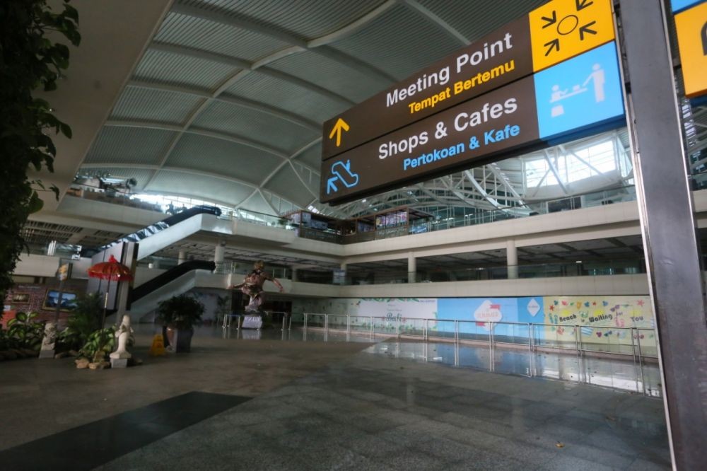 386 Penerbangan di Bandara Ngurah Rai Bali Dihentikan Satu Hari Penuh