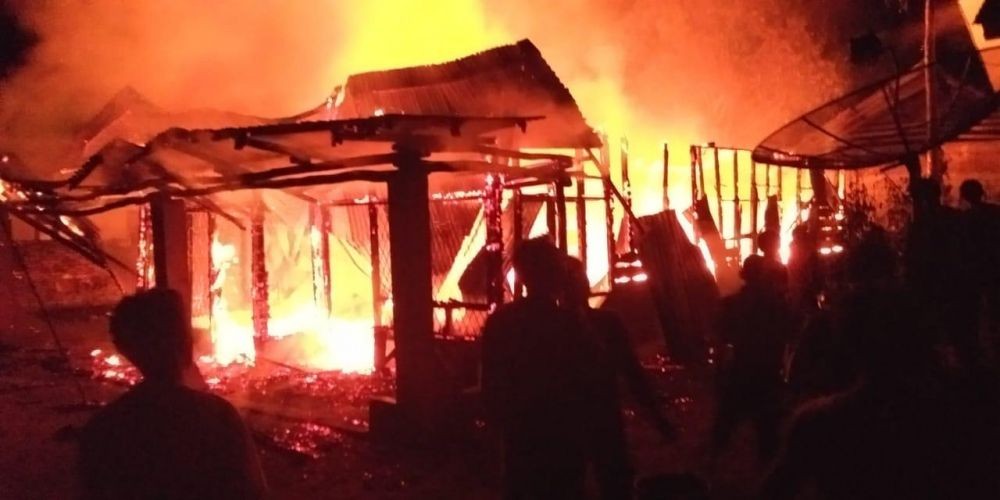 Rumah Terbakar di Simalungun, 2 Penghuninya Tewas