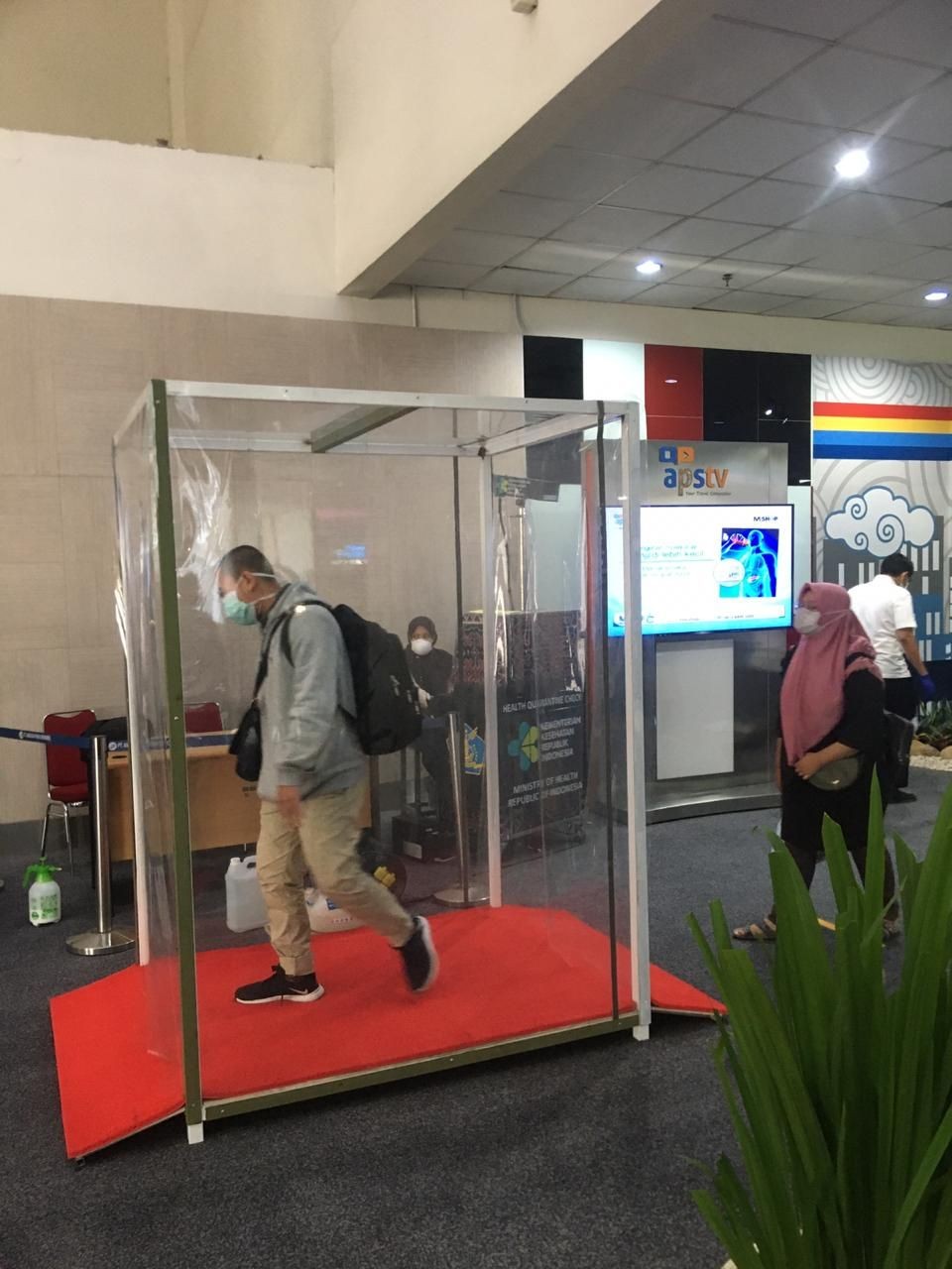 Cegah Penyebaran Corona, Bandara Kualanamu Sediakan Ruang Sterilisasi