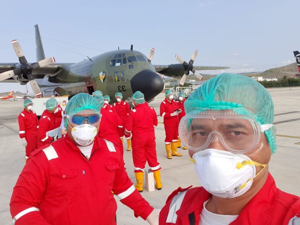 Kisah Kru Hercules Misi Shanghai: 2,5 Jam Menghirup Udara Tiongkok (2)