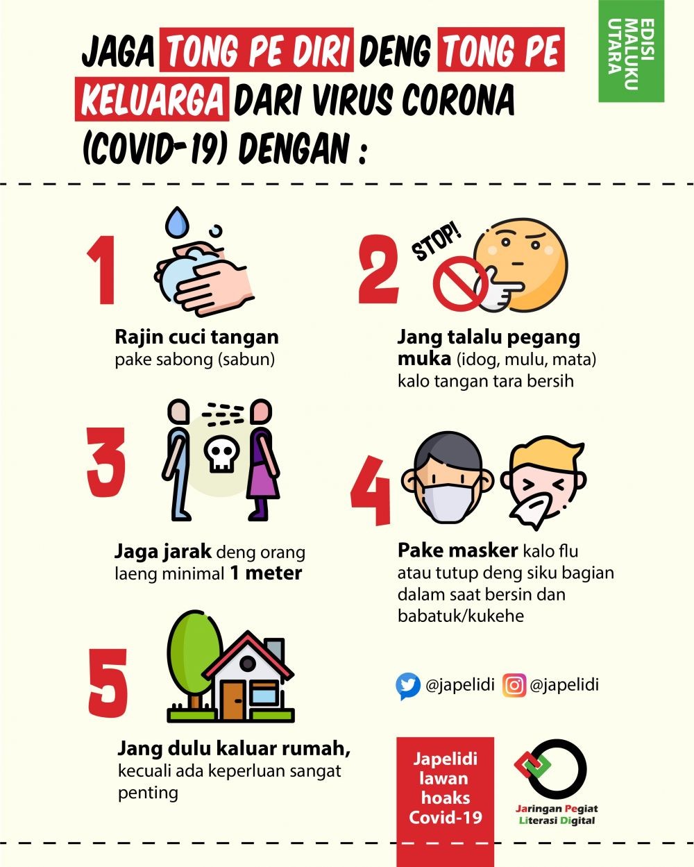 Kampanye Unik Lawan COVID-19 lewat Bahasa Daerah