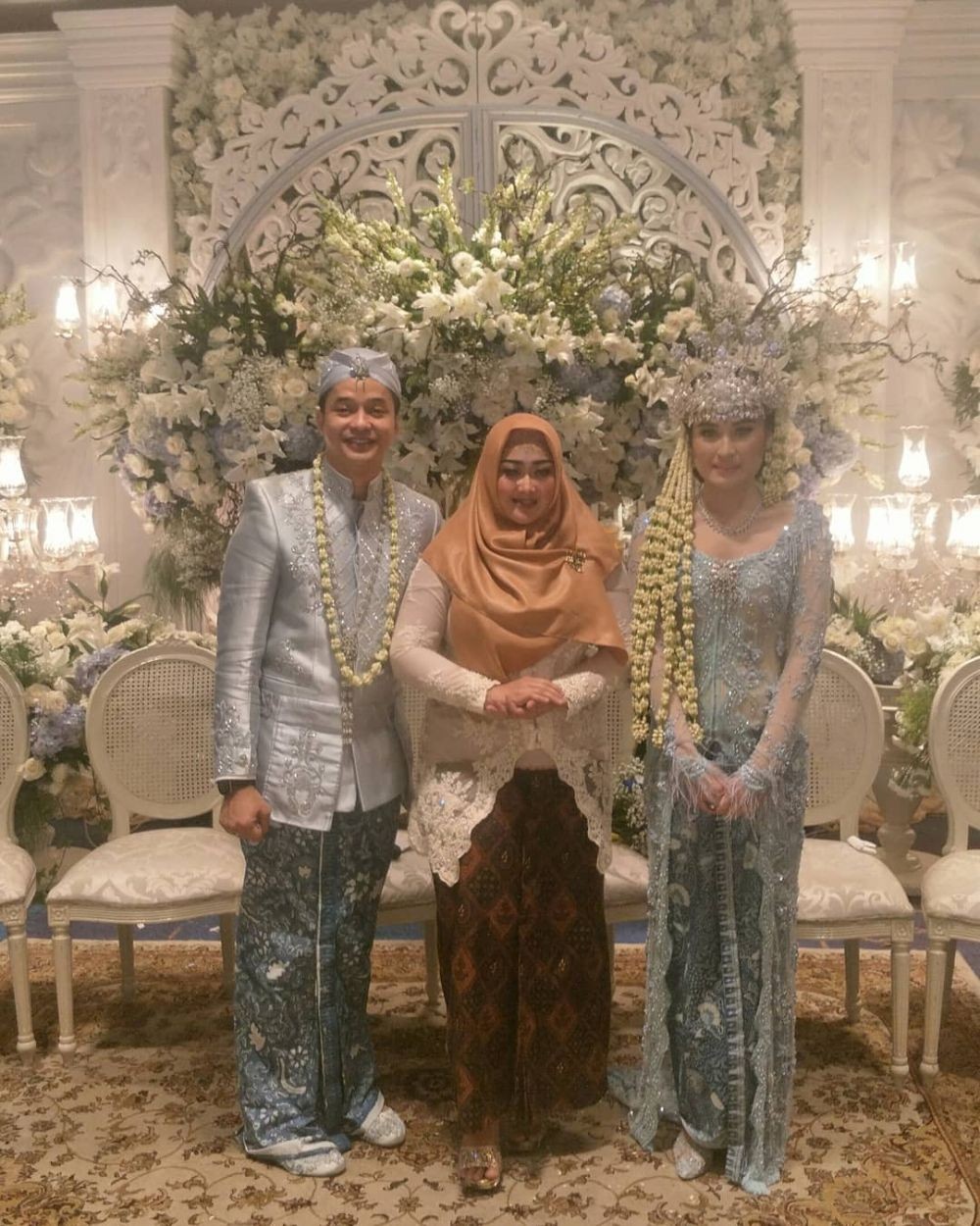 Dekorasi Akad Nikah Adly Fayruz Dan Angbeen Rishi