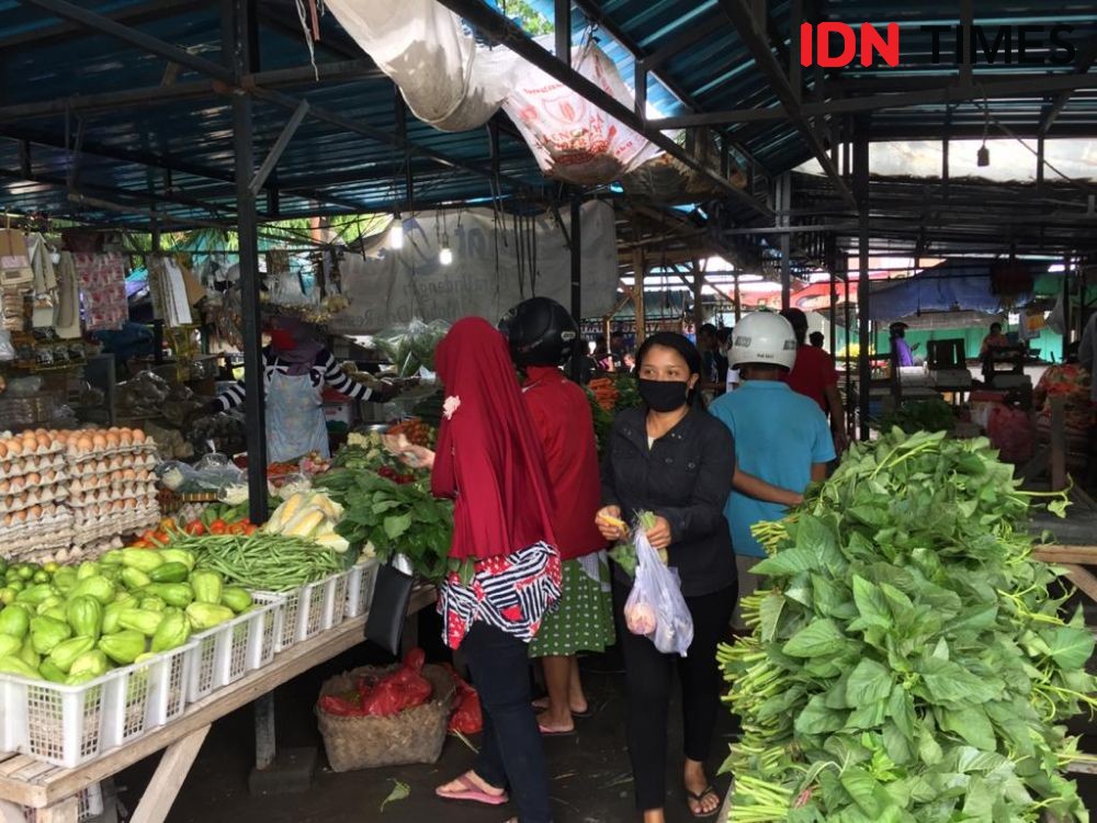 [INFO] Jam Operasional Pasar Tradisional di Tabanan Dibatasi 4 Jam