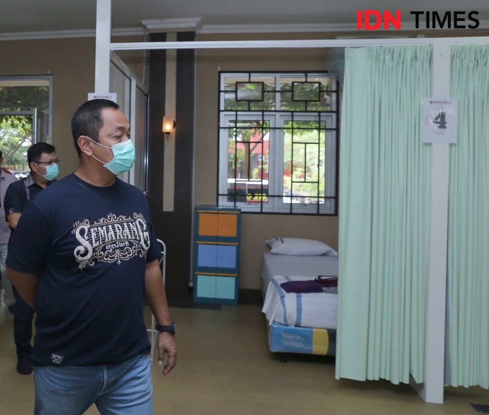 Kasus Positif Naik, Rumdin Wali Kota Semarang Jadi RS Darurat COVID-19
