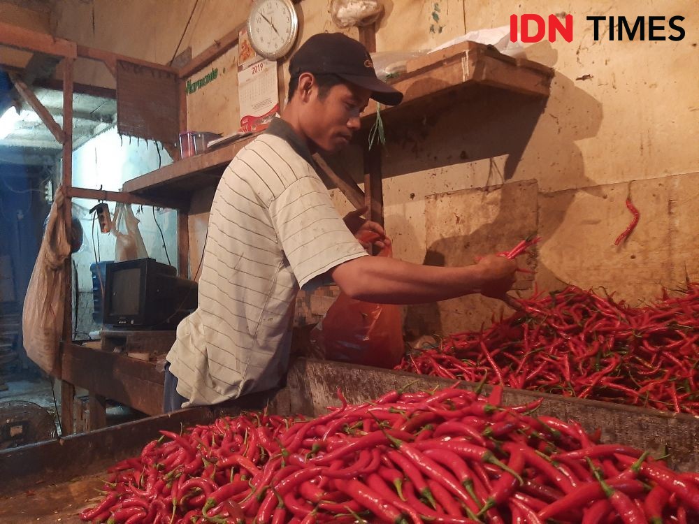 Omzet Pedagang Pasar Tradisional di Banten Turun 