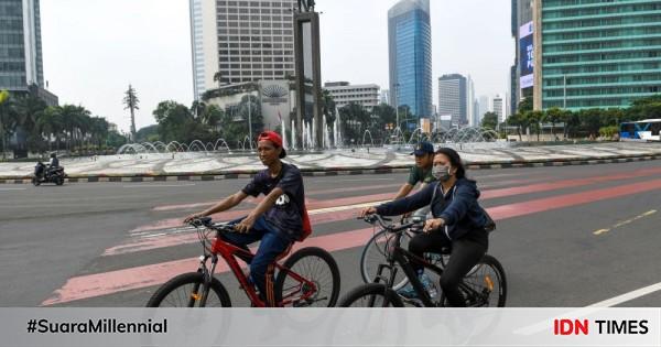 Pesepeda Di Bundarah HI Jadi Korban Tabrak Lari Mobil