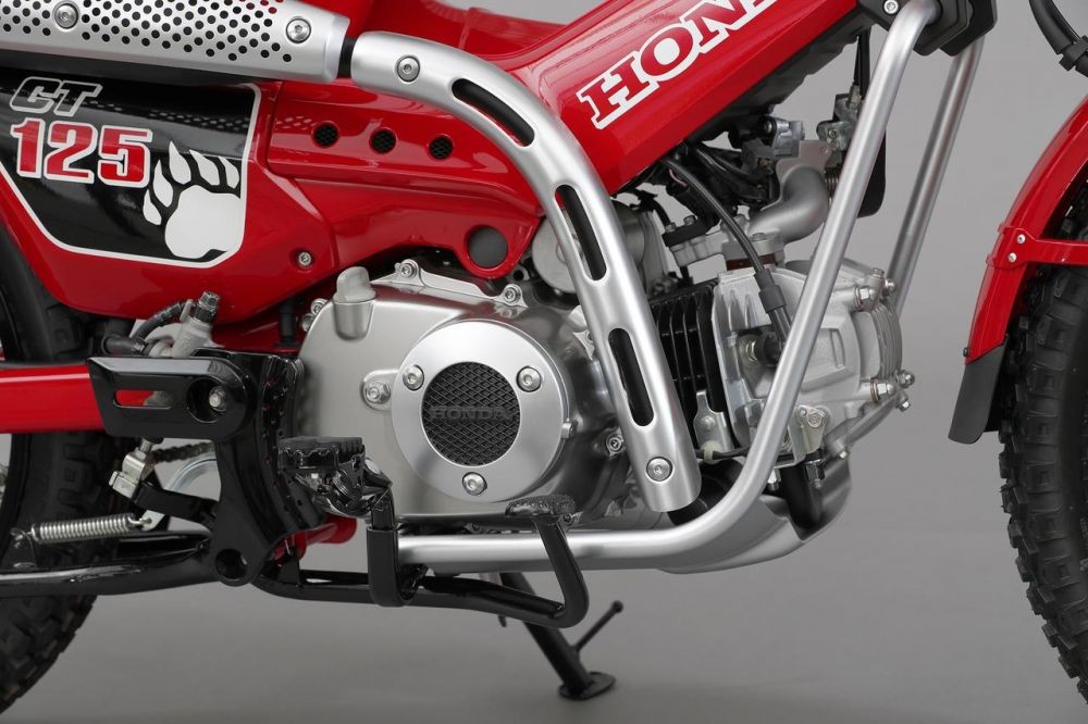 Unik dan Klasik, Ini Potret Motor Bebek Trekking Honda CT125