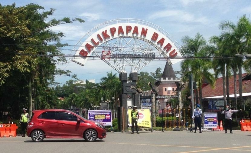 Pengetatan Sosial, 7 Ruas Jalan di Balikpapan Ditutup Mulai Hari Ini 