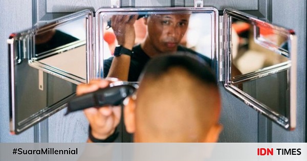 10 Trik Potong  Rambut  Sendiri Saat  di Rumah Aja untuk Pria 