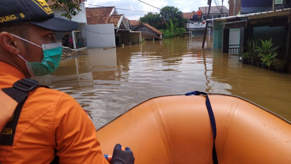 60 Ribu Jiwa Terdampak Banjir di Kabupaten Bandung
