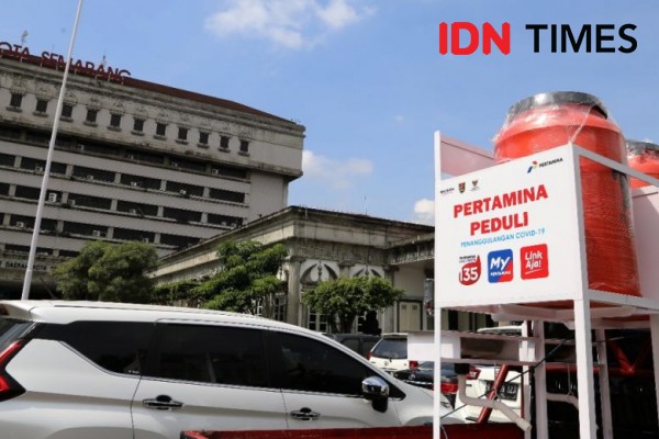 16 Titik di Semarang Dipasang Wastafel Portable, Cegah Virus Corona