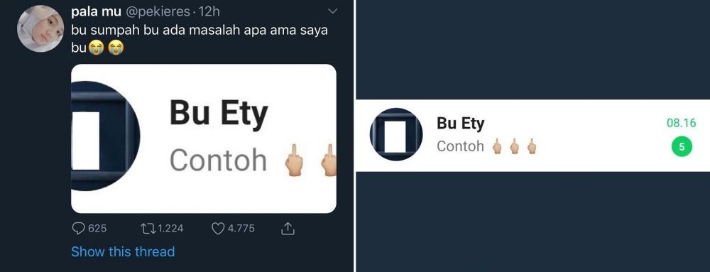 10 Momen Kocak Salah Kirim Emoticon Chat dan Medsos, Jadi Salah Paham!