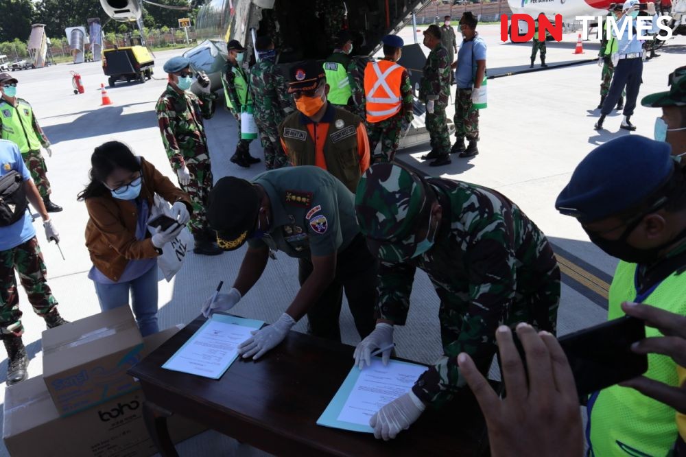 [FOTO] Bantuan APD Gelombang Kedua Untuk Bali Telah Tiba