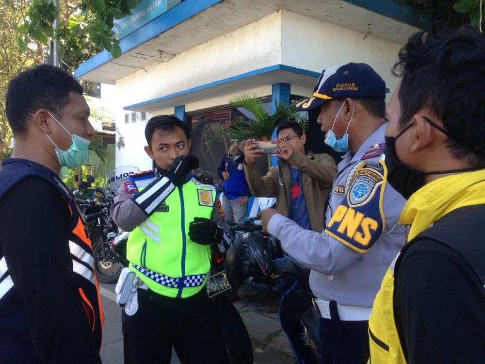 Tangkal Virus Corona, Belasan Jalur Utama Balikpapan Ditutup Sementara