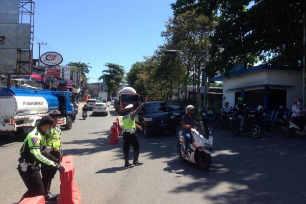 Tangkal Virus Corona, Belasan Jalur Utama Balikpapan Ditutup Sementara
