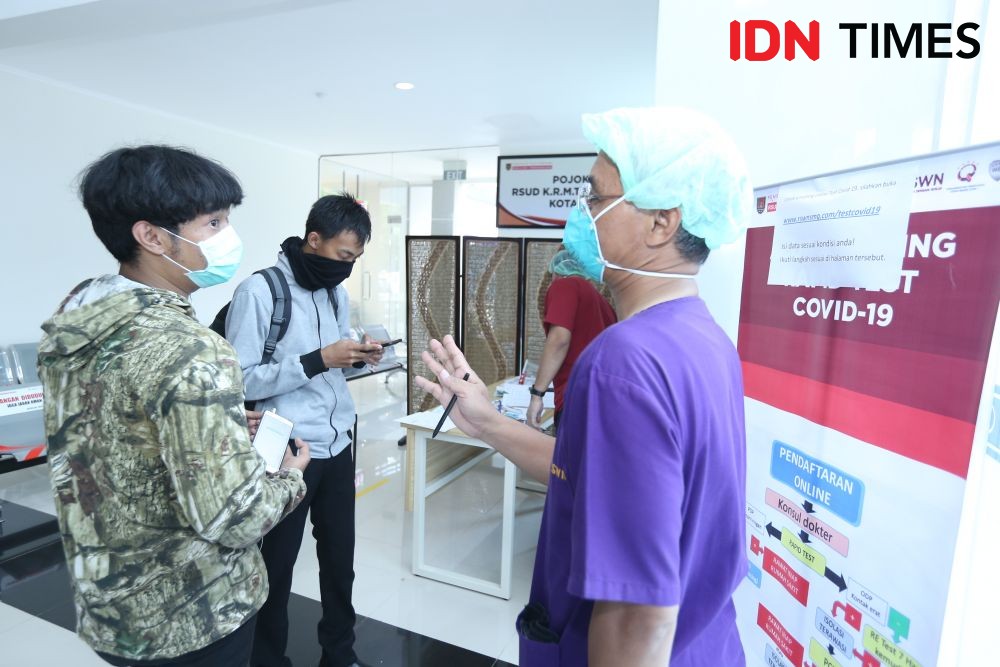 Virus Corona Varian India Masuk Semarang, RSUD Penuh, Pasien Antre