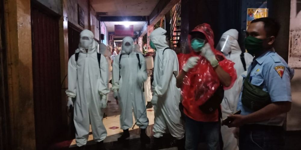 Satu Penghuni Positif COVID-19, Pasar Kapasan Surabaya Ditutup