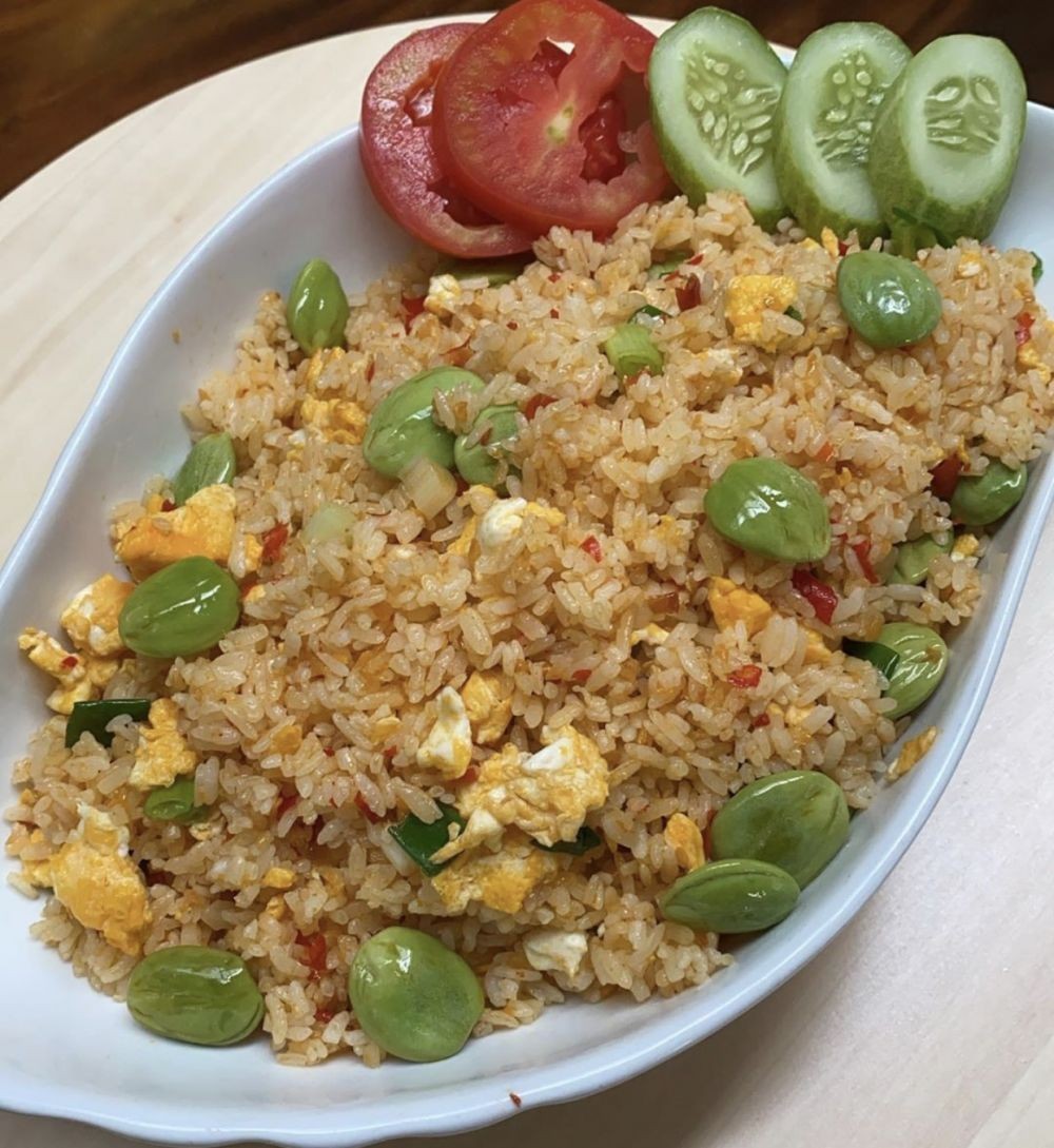  Resep  Nasi  Goreng  Pete ala Giring Cynthia Simpel dan  