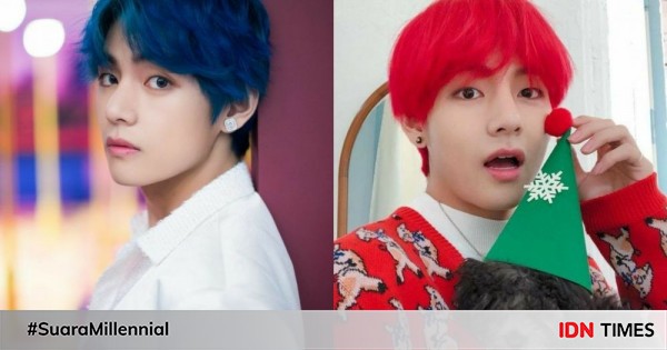 10 Inspirasi Warna  Rambut  ala V  BTS  Bikin Kamu Dipanggil 