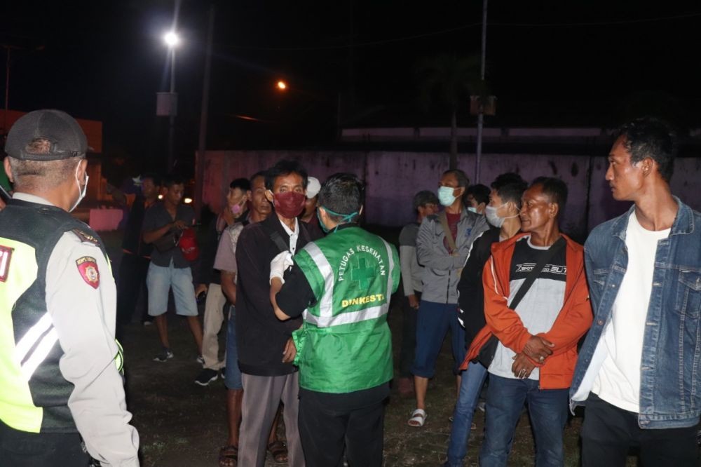 Polisi Perketat Penjagaan di Wilayah Perbatasan Tulungagung