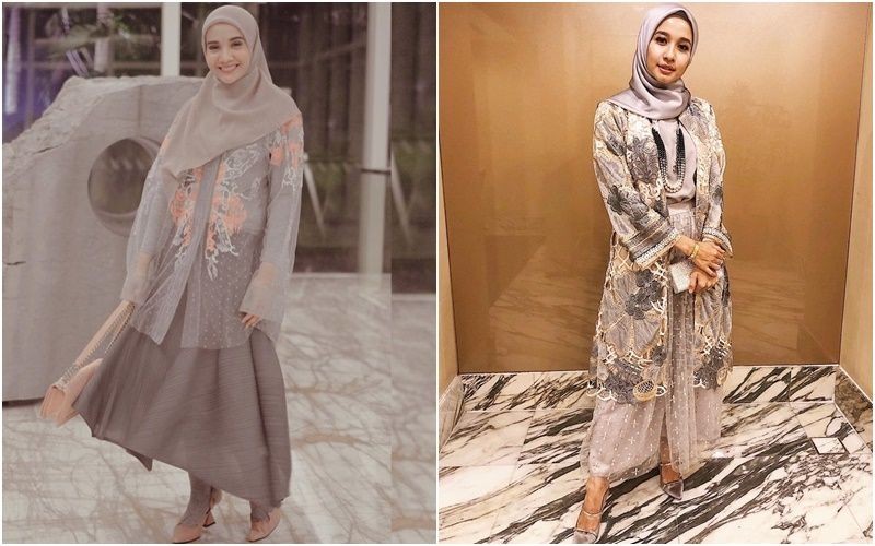 Kece Abis, 10 Adu Gaya Hijab Zaskia Sungkar Vs Laudya Cynthia Bella