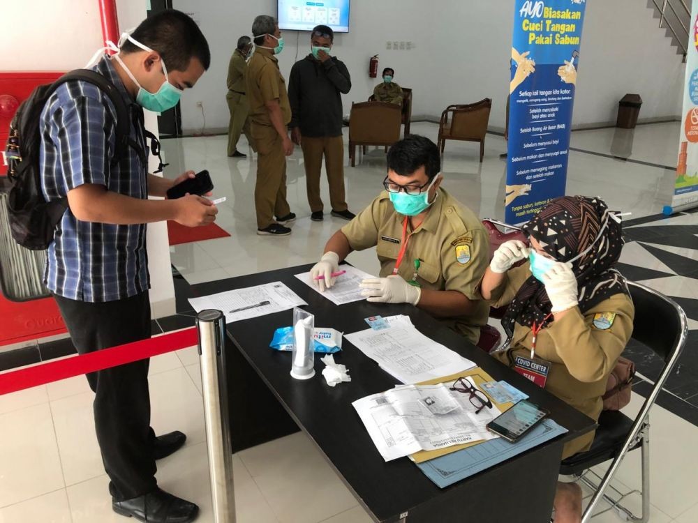 Hari Pertama Rapid Test Kabupaten Cirebon Hanya Diikuti 28 Orang