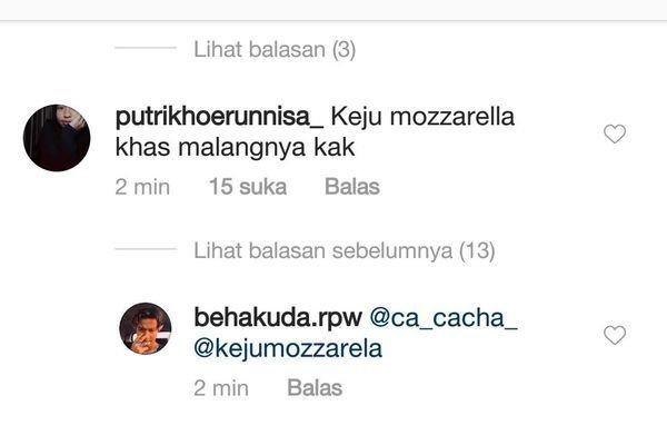 Komentar Keju Mozzarella Khas Malang Jadi Viral, Ini Penyebabnya