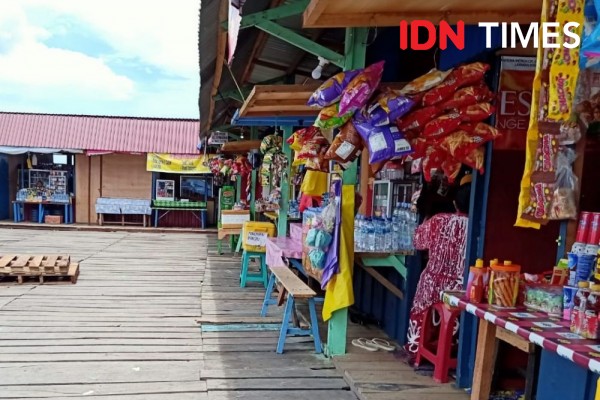 Akibat Virus Corona, Belasan Pedagang Makanan Pelabuhan Penajam Merugi