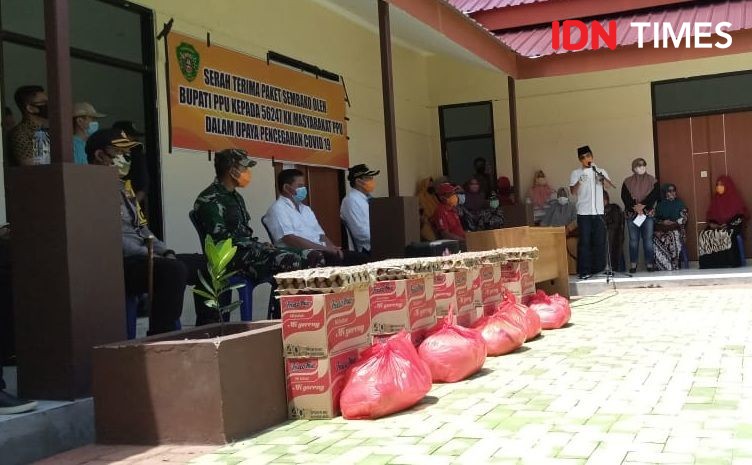 Pemkab Berharap Warga PPU Diam di Rumah setelah Dapat Sembako Gratis