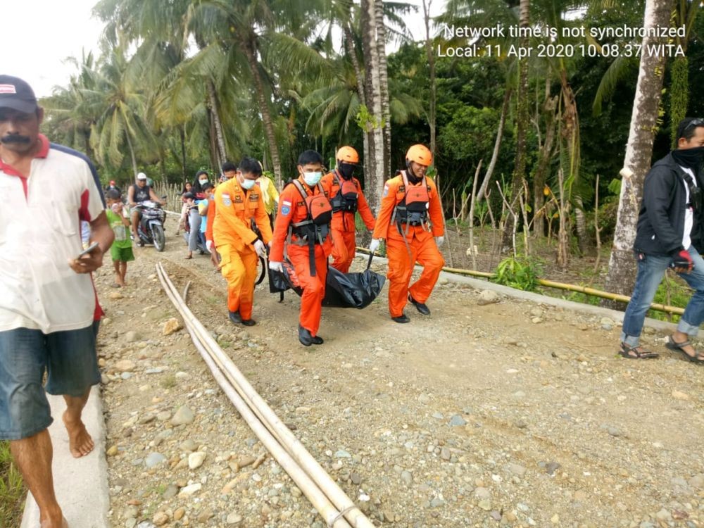 SAR Temukan Jasad ABK yang Terseret Arus Sungai Mahakam