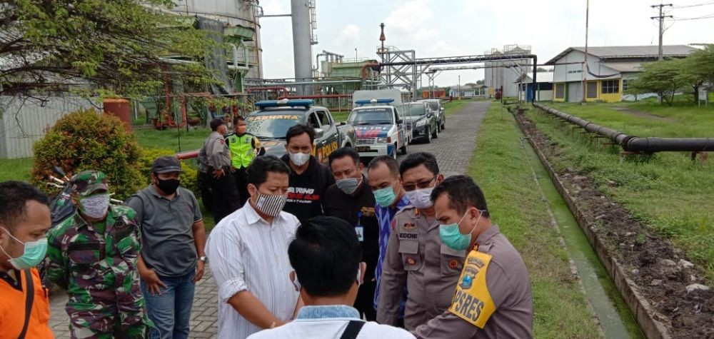 Lima Karyawan Pabrik Etanol Mojokerto Kecelakaan Kerja, Tiga Tewas