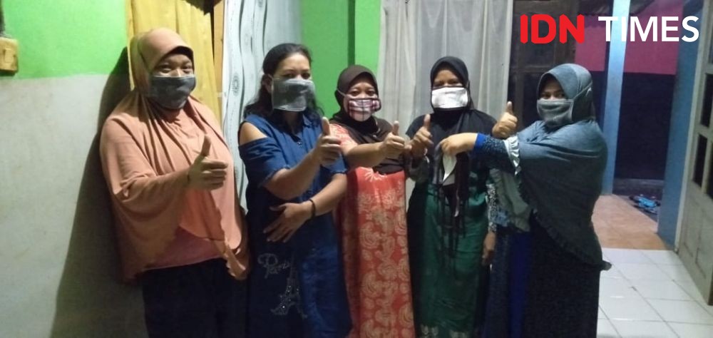 Penjahit di Semarang Bikin Masker Khusus Untuk PRT Rentan COVID-19