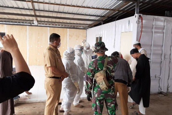 Seorang WNA Asal India di Gowa Positif COVID-19