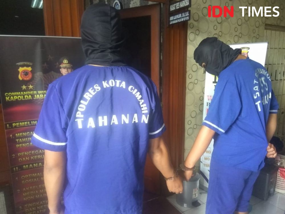 Pesta Narkoba di Cimahi, Dua Pemuda Ditetapkan Tersangka