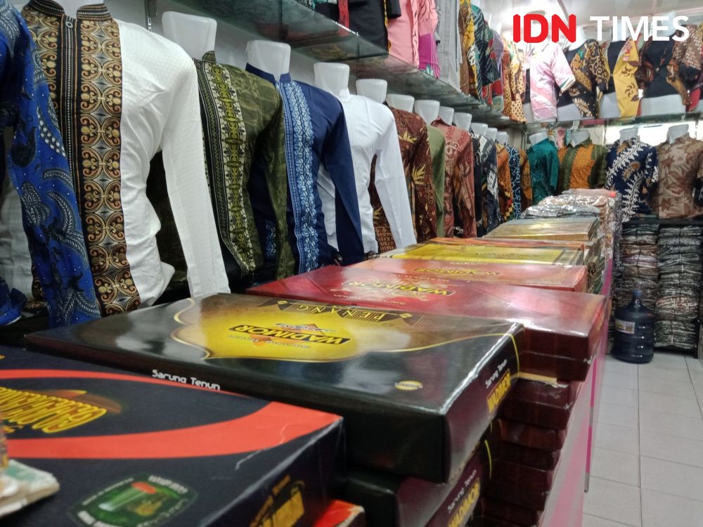 Wajah Lesu Para Pedagang Pusat Pasar Medan Jelang Ramadan