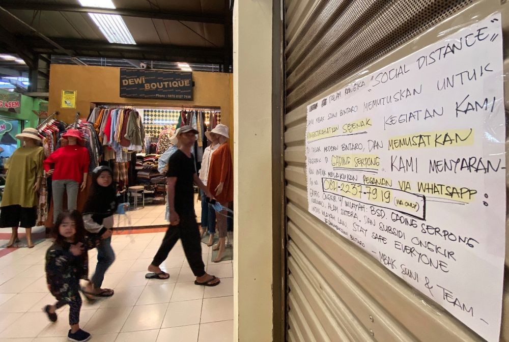 Banyak Toko Tutup, Pendapatan PD Pasar Kota Tangerang Turun