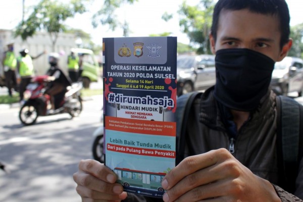 Polda Sulsel Akan Tindak Tegas Pelanggar PSBB di Makassar