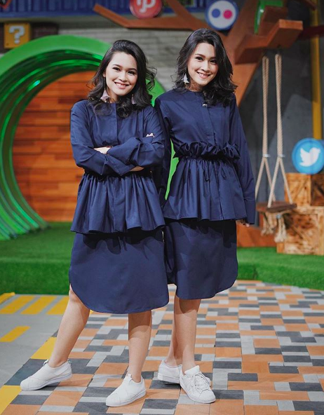 10 Momen Manis Duo Kembar Twindy dan Twinda Rarasati, Kompaknya Juara!