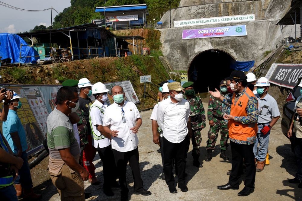 Banjir Bandang, Gubernur Edy Tinjau Bendungan Lau Simeme