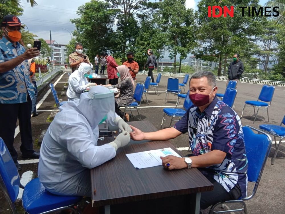 Hasil Rapid Test Banten: 628 Terindikasi Positif Corona  