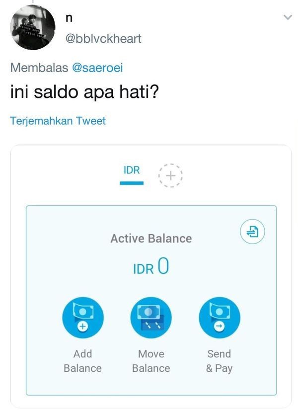 Bokek, Netizen Samakan Saldo Rekening dengan Hal yang Bikin Ngakak