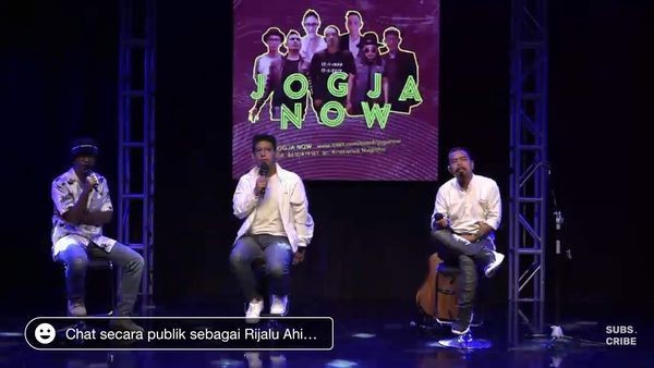 Galang Dana, Musisi Yogyakarta Ramaikan Acara Jogja Now secara Online
